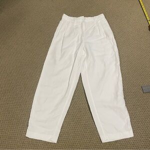 Aritzia Wilfred Linen Whitt Pants size 8 trousers